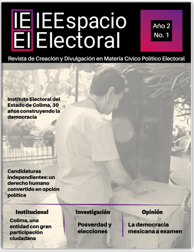 Revista Institucional IEEspacio Electoral Número tres