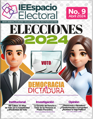 Revista Institucional IEEspacio Electoral Número Nueve